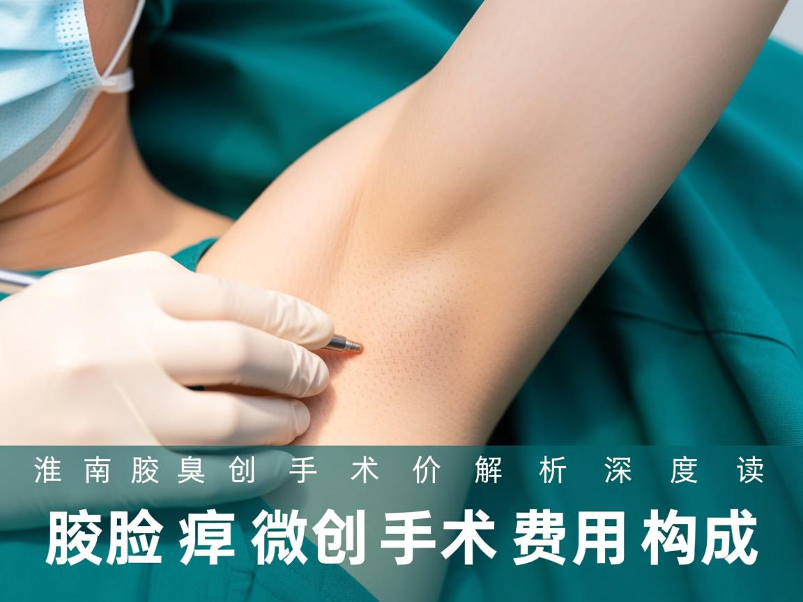 淮南腋臭微创手术价格解析，深度解读腋臭微创手术费用构成