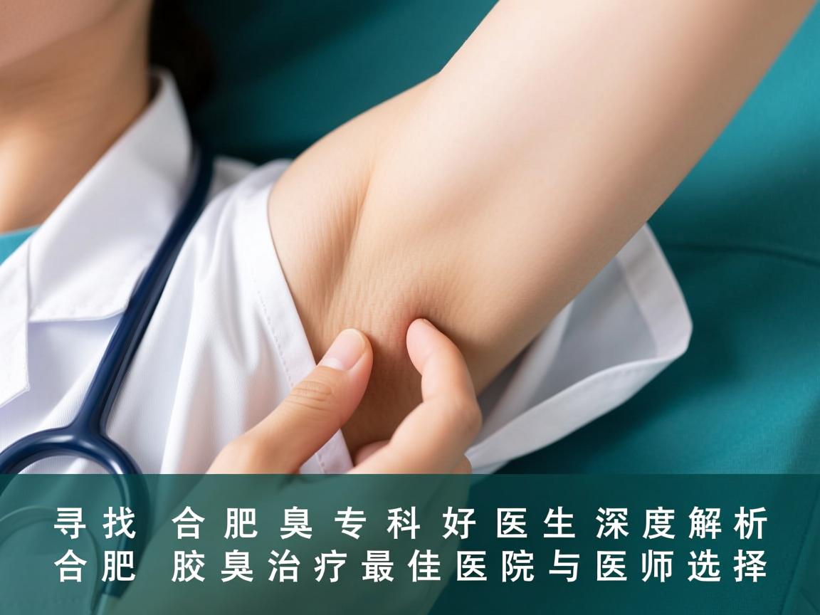 寻找合肥腋臭专科好医生，深度解析合肥腋臭治疗最佳医院与医师选择