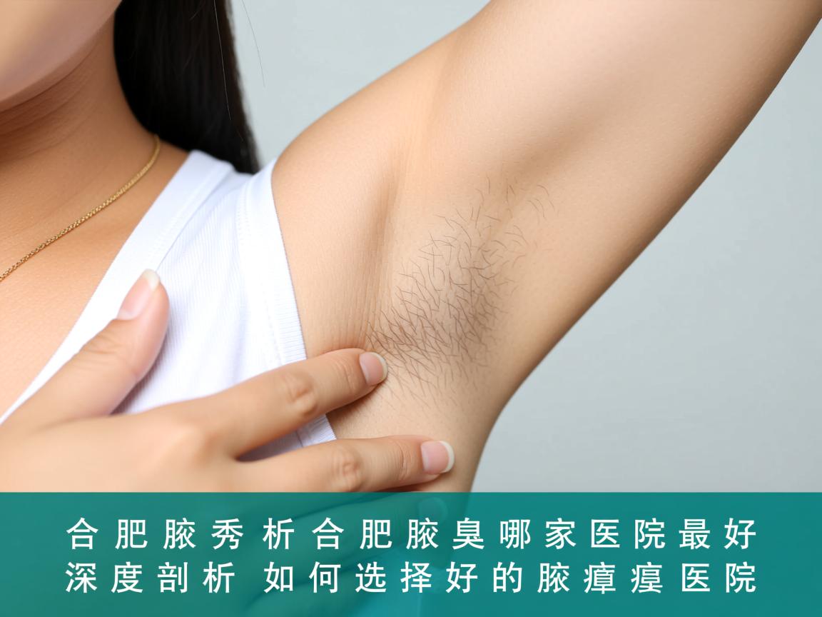 合肥腋秀解析，合肥腋臭哪家医院最好，深度剖析如何选择最好的腋臭医院