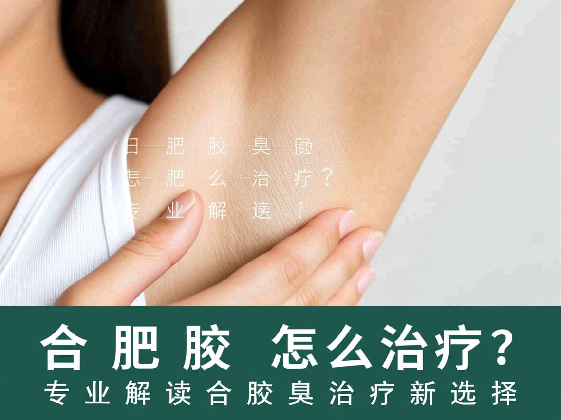 合肥腋臭怎么治疗？专业解读合肥腋臭治疗新选择