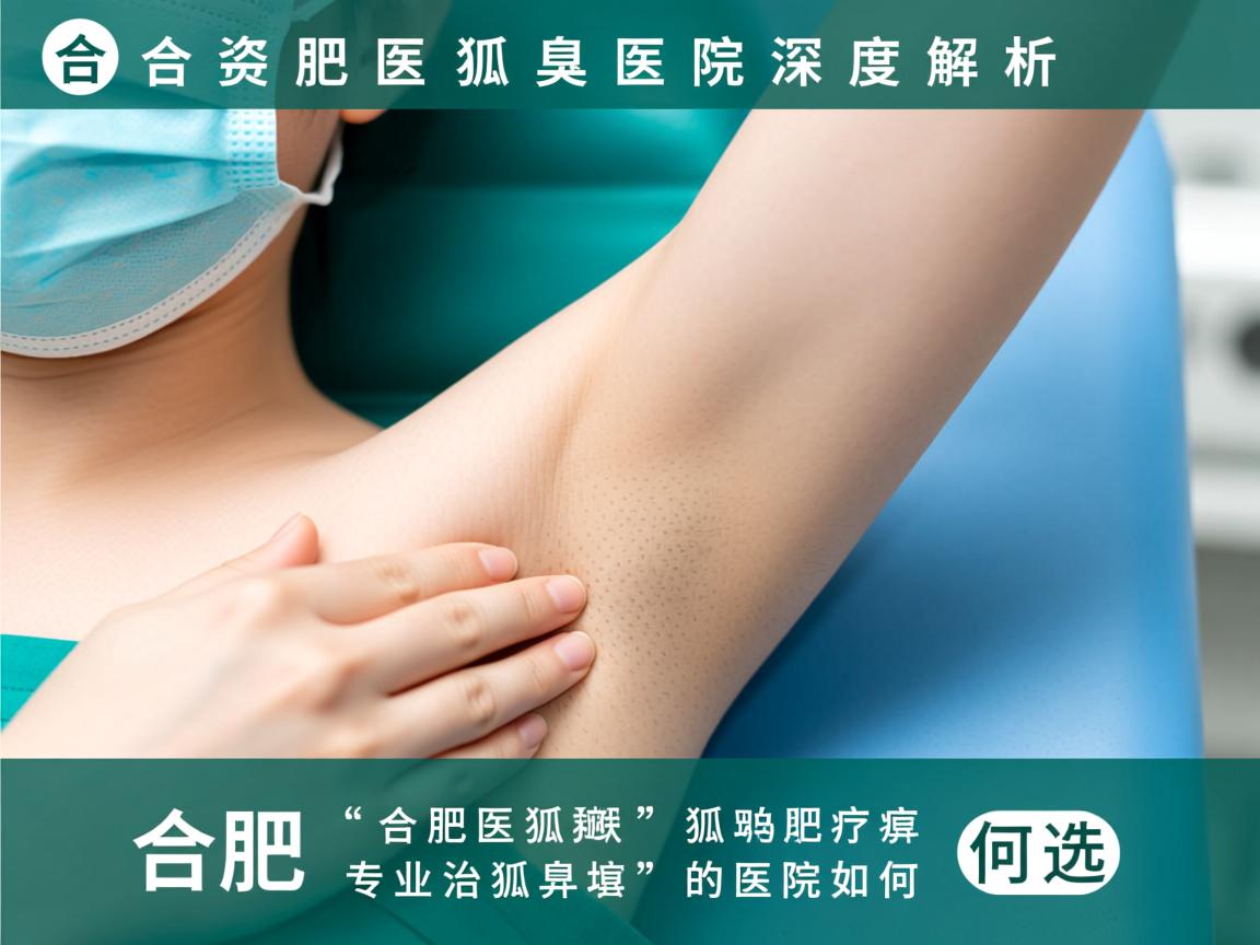 合肥医狐臭医院深度解析，合肥专业治狐臭的医院如何选