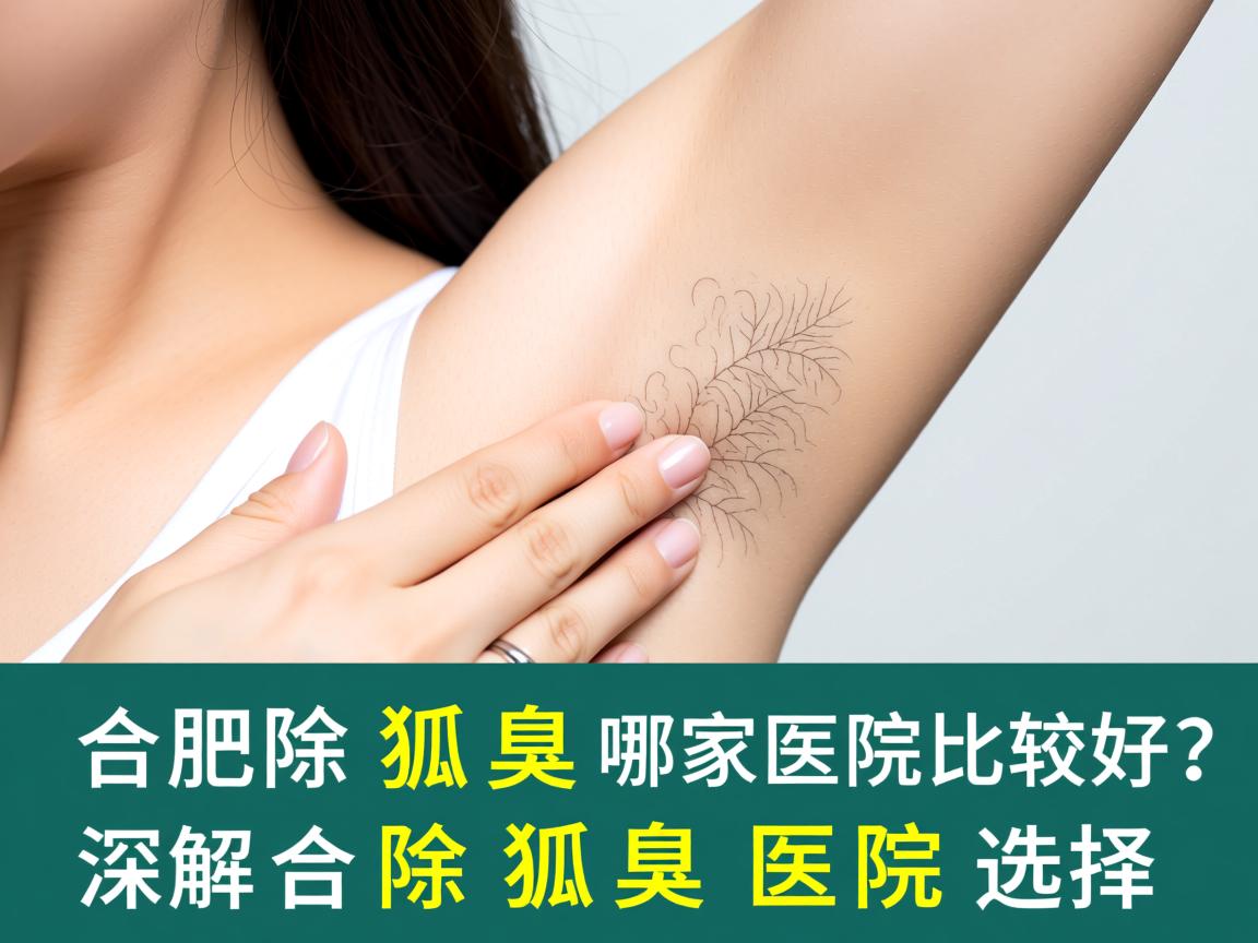 合肥除狐臭哪家医院比较好？深度解析合肥除狐臭医院的选择