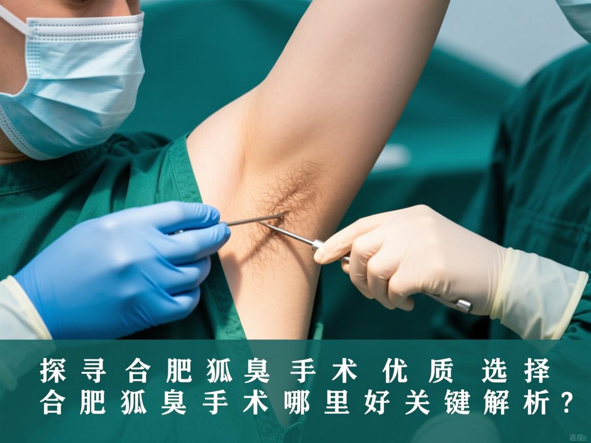 探寻合肥狐臭手术优质选择，合肥狐臭手术哪里好关键解析