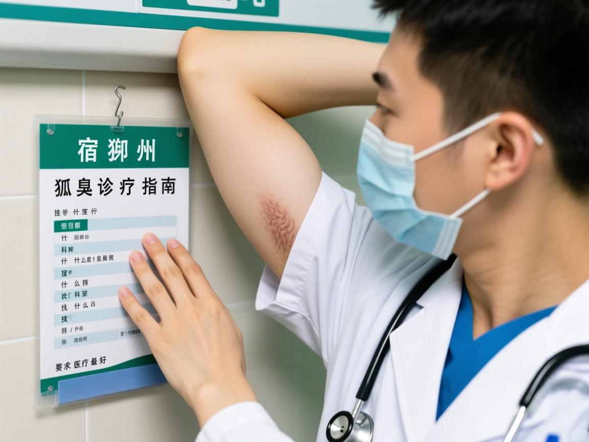 宿州狐臭诊疗指南,挂什么科室找什么医生最好 宿州狐臭诊疗指南,挂什么科室找什么医生最好