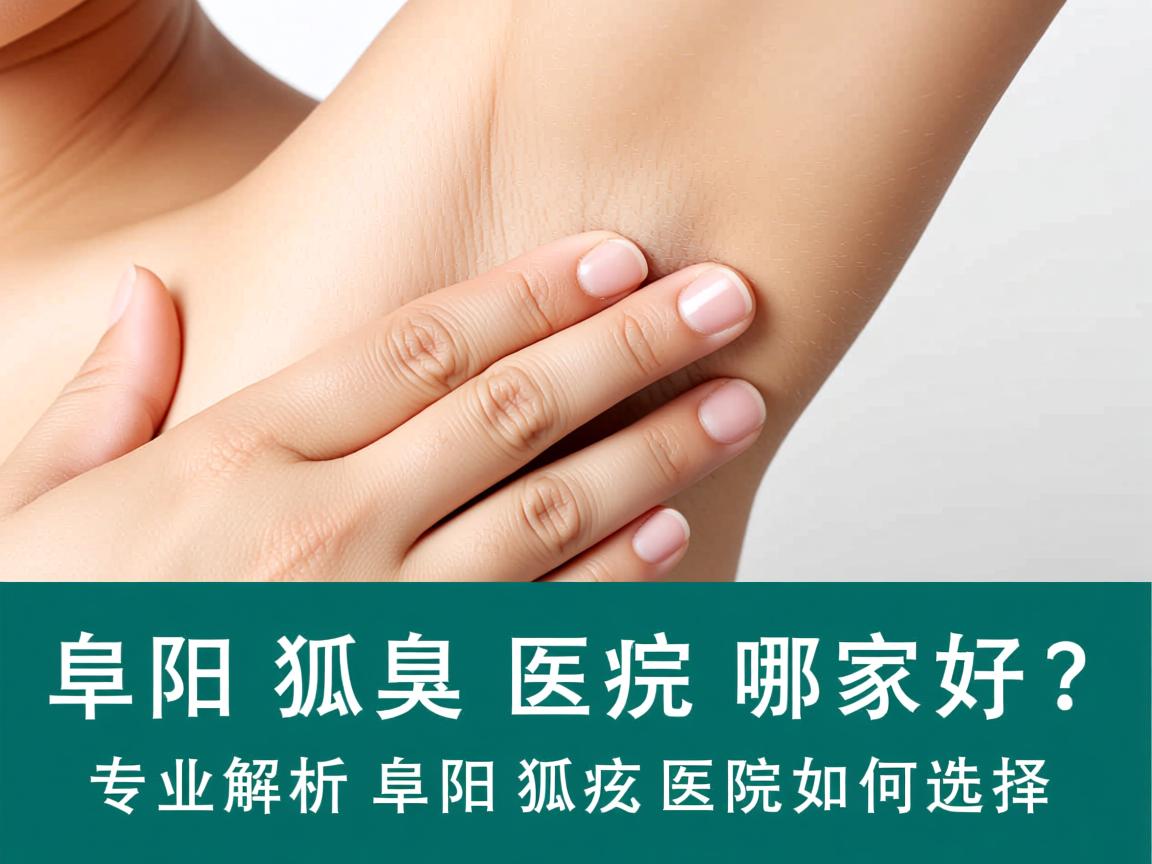 阜阳狐臭医院哪家好？专业解析阜阳狐臭医院如何选择