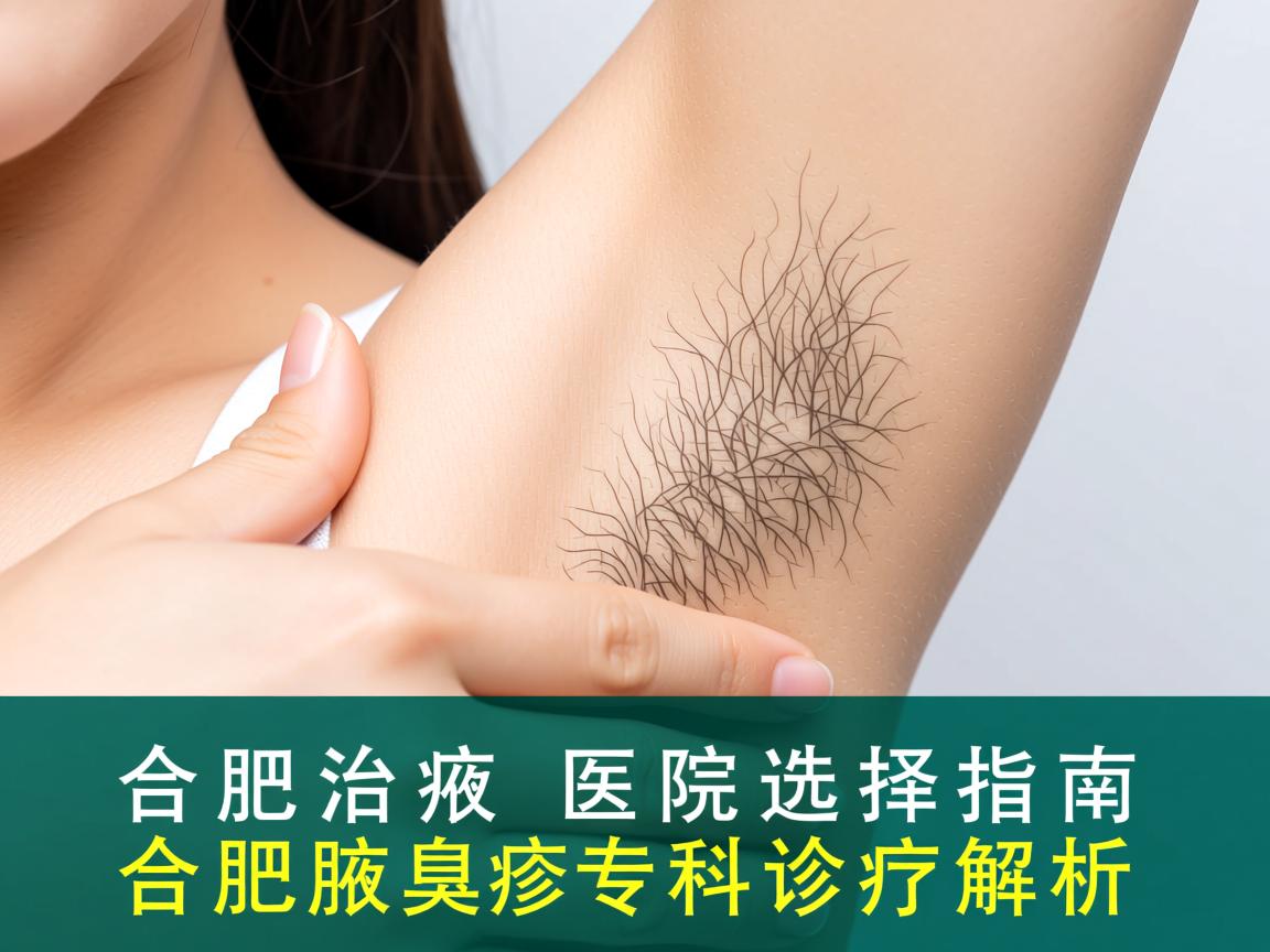 合肥治疗腋臭医院选择指南，合肥腋臭专科诊疗解析