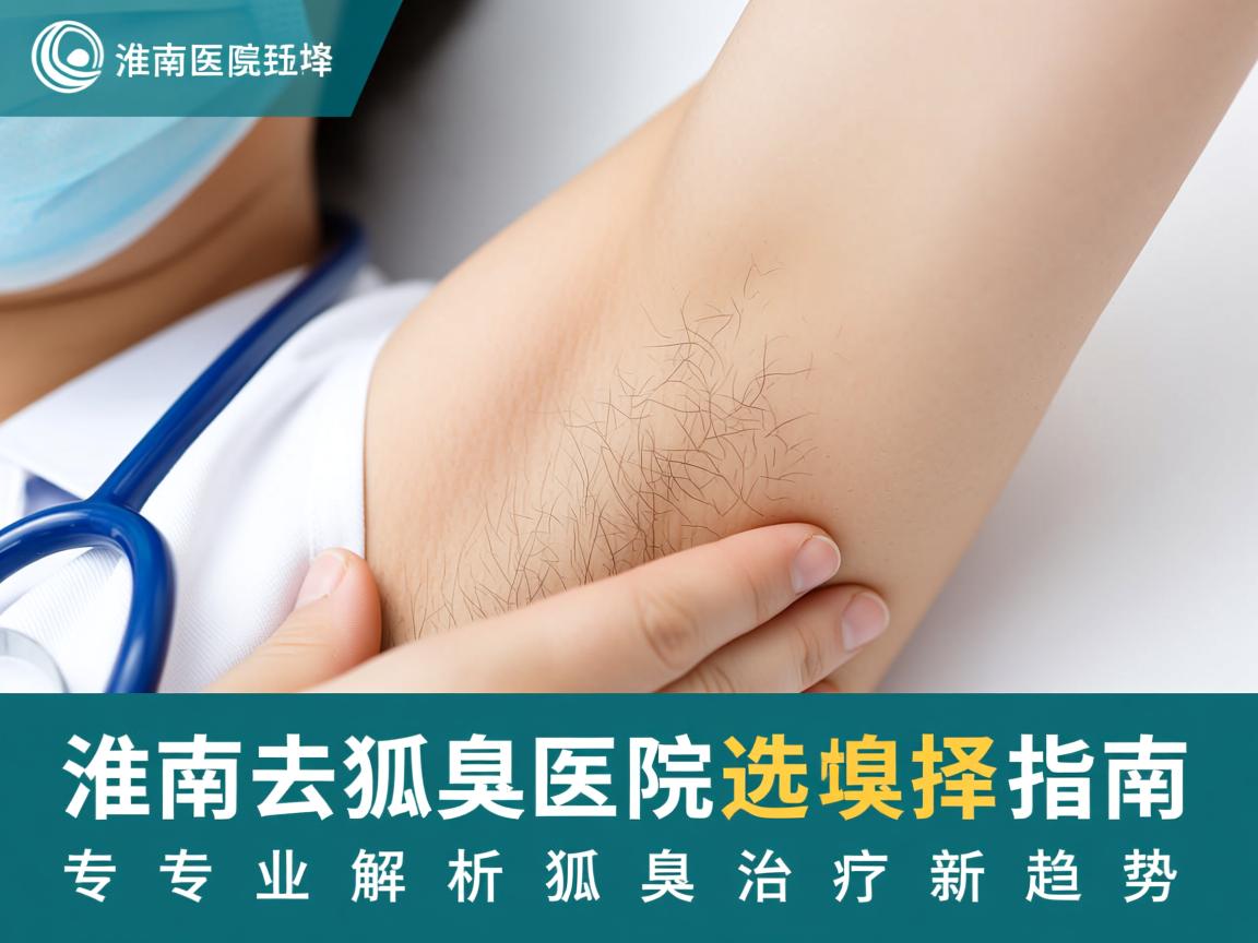 淮南去狐臭医院选择指南，专业解析狐臭治疗新趋势