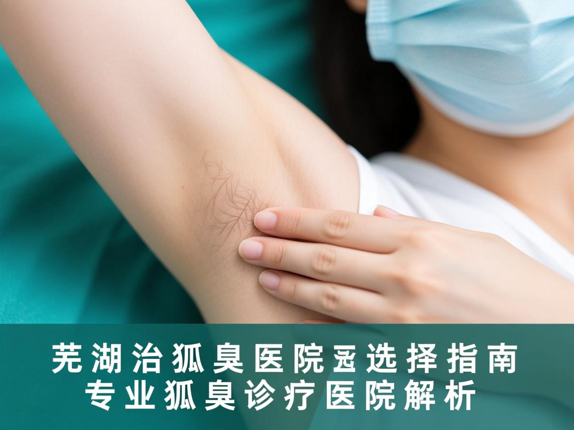 芜湖治狐臭医院选择指南，专业狐臭诊疗医院解析