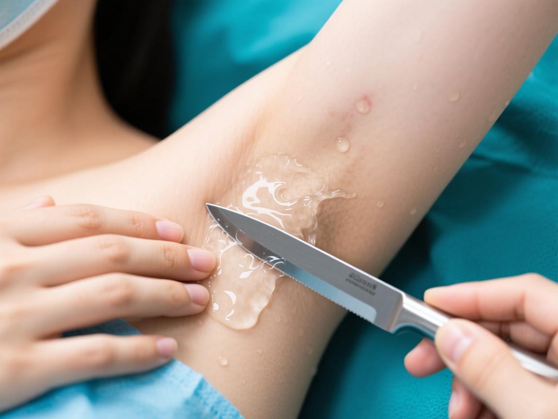 水刀治疗腋臭深度解析，水刀技术如何根治腋臭难题