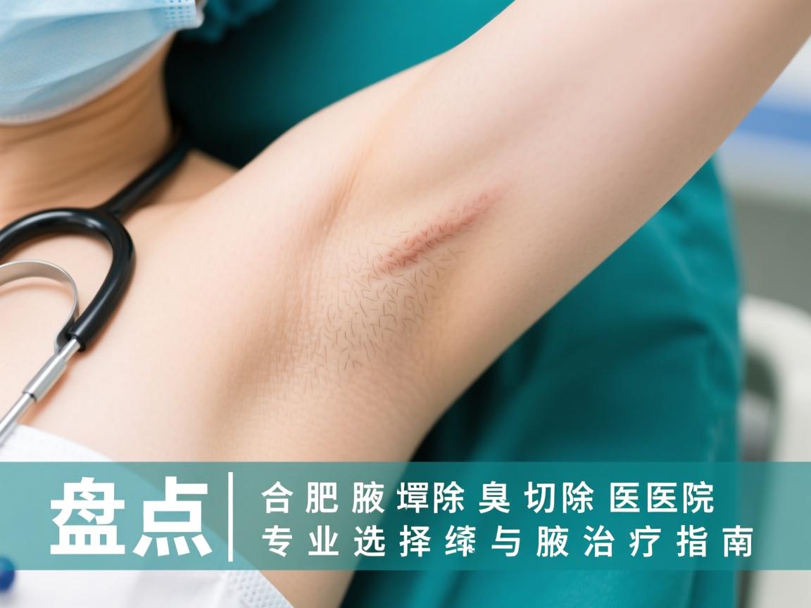 盘点合肥腋臭切除医院，专业选择与腋臭治疗指南