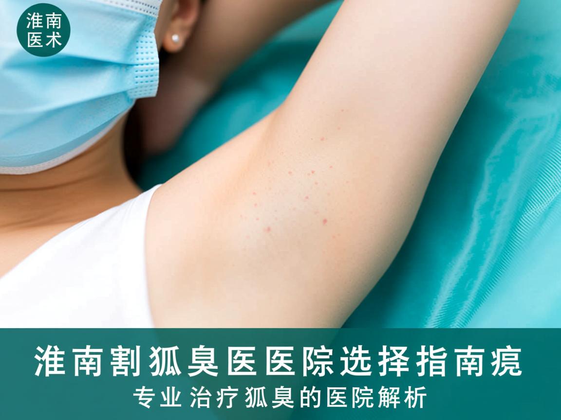 淮南割狐臭医院选择指南，专业治疗狐臭的医院解析