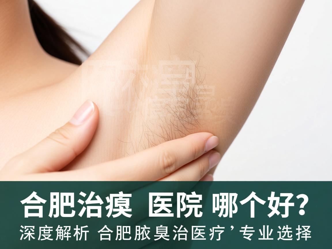 合肥治疗腋臭医院哪个好？深度解析合肥腋臭治疗医院的专业选择