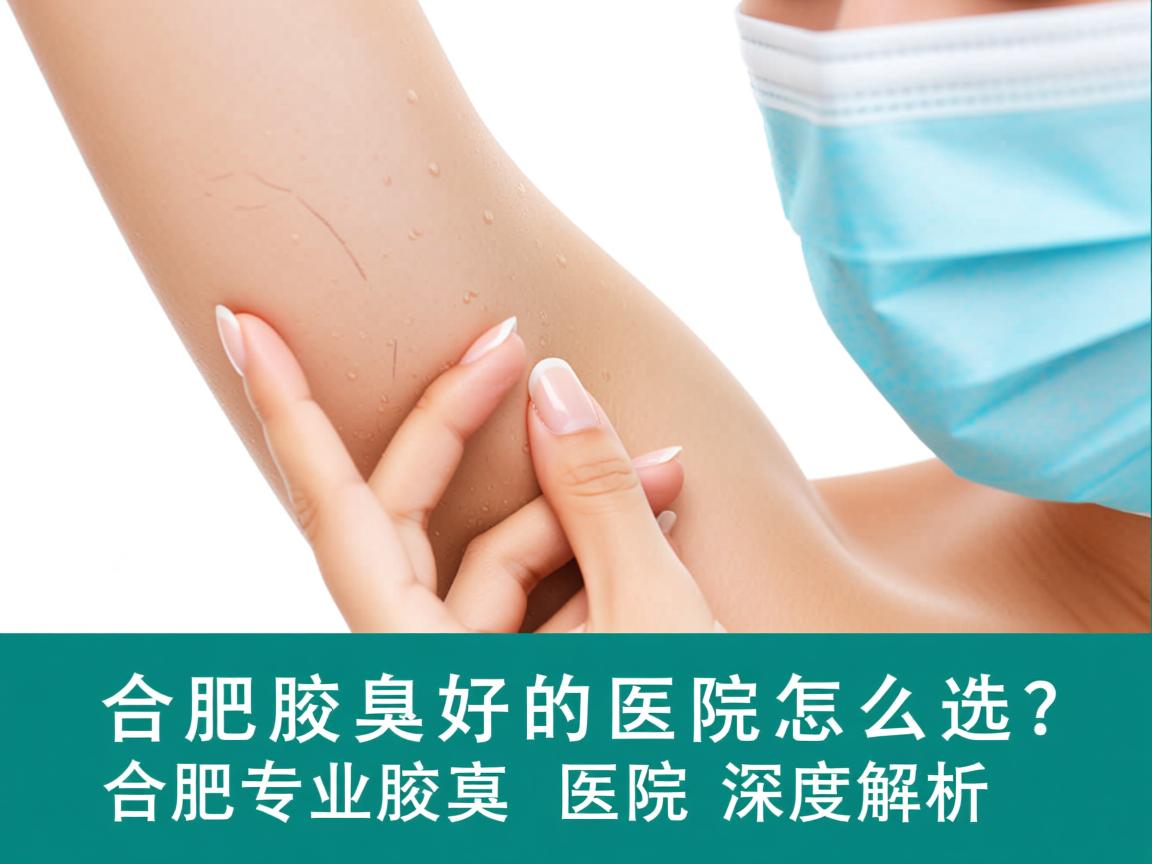 合肥去腋臭好的医院怎么选？合肥专业腋臭医院深度解析