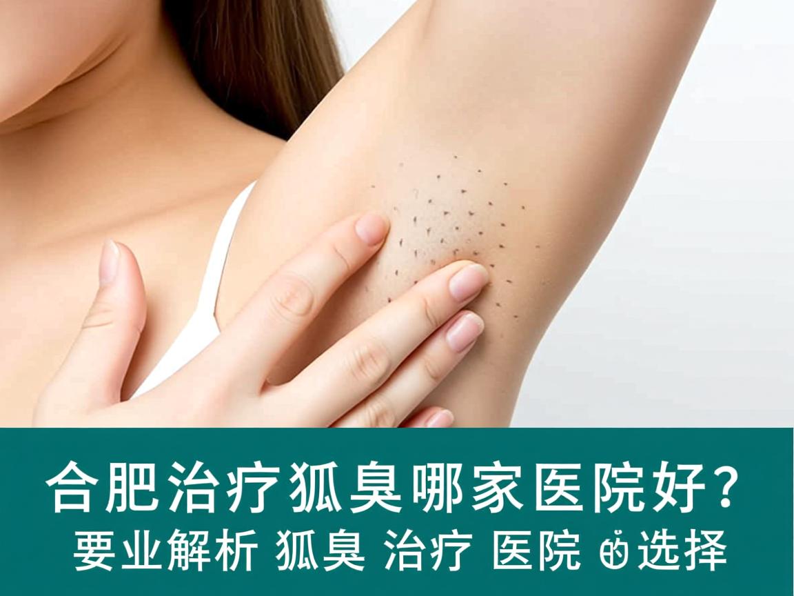 合肥治疗狐臭哪家医院好?专业解析狐臭治疗医院的选择 合肥治疗狐臭哪家医院好?专业解析狐臭治疗医院的选择