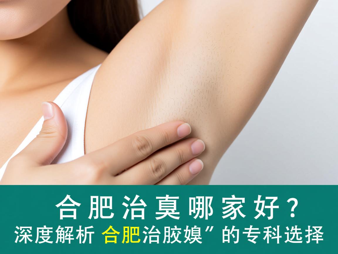 合肥治腋臭哪家好？深度解析合肥治腋臭的专科选择
