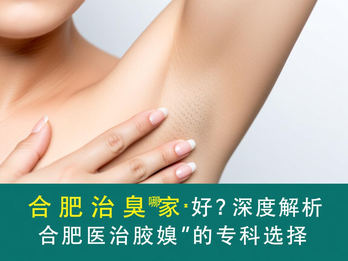合肥治腋臭哪家好？深度解析合肥治腋臭的专科选择
