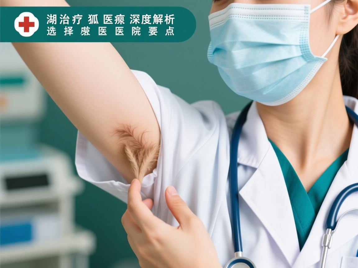 芜湖治疗狐臭医院深度解析，选择芜湖狐臭治疗医院的要点