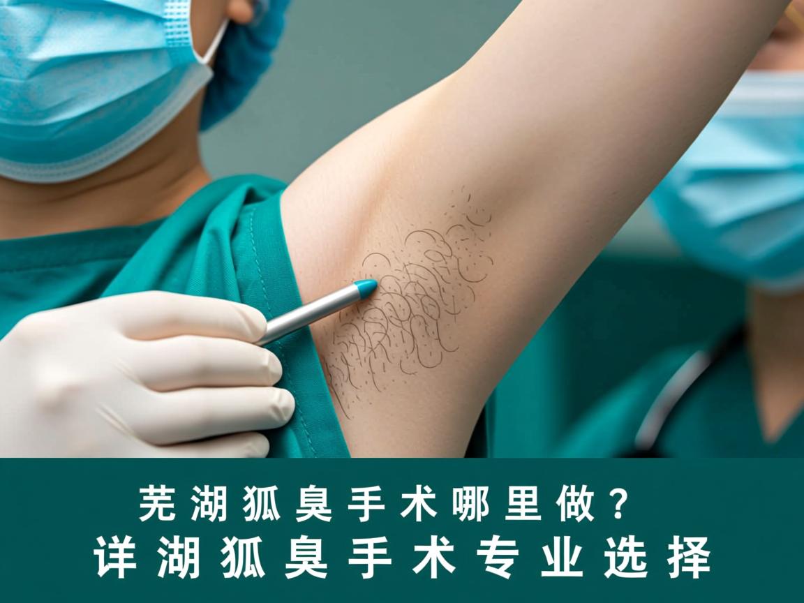 芜湖狐臭手术哪里做?详解芜湖狐臭手术专业选择 芜湖狐臭手术哪里做?详解芜湖狐臭手术专业选择