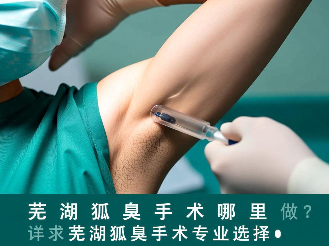芜湖狐臭手术哪里做?详解芜湖狐臭手术专业选择 芜湖狐臭手术哪里做?详解芜湖狐臭手术专业选择