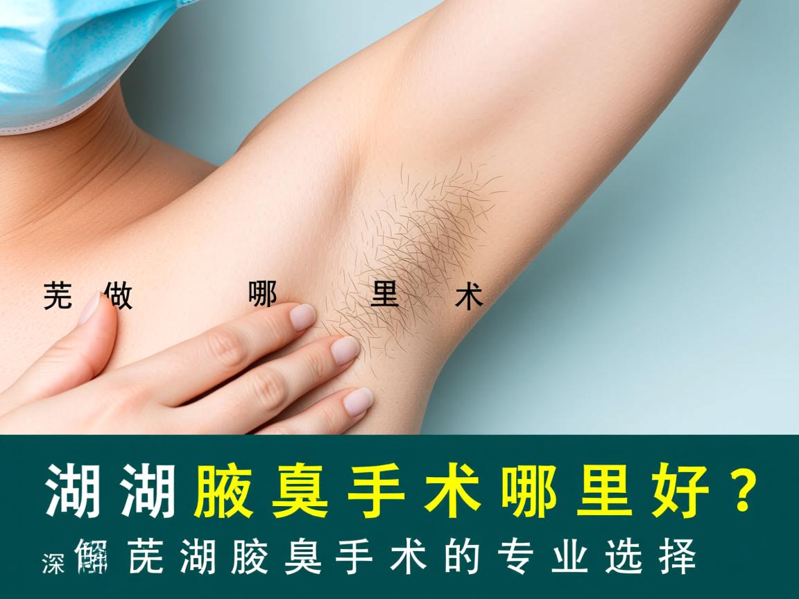 芜湖做腋臭手术哪里好?深度解析芜湖腋臭手术的专业选择 芜湖做腋臭手术哪里好?深度解析芜湖腋臭手术的专业选择