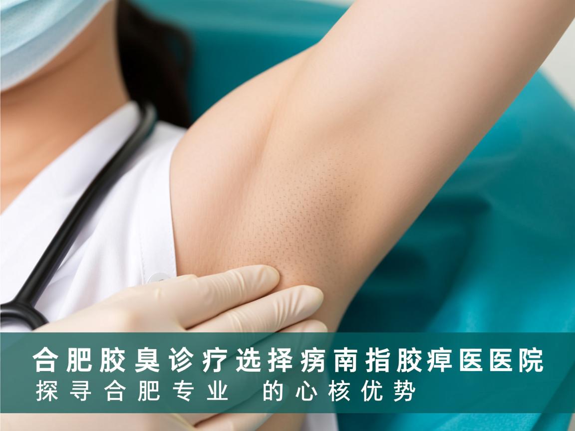 合肥腋臭诊疗选择指南，探寻合肥专业腋臭医院的核心优势