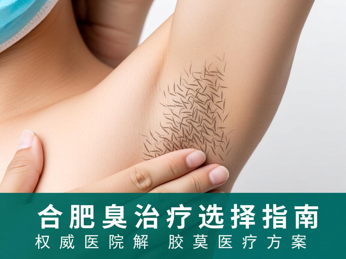 合肥腋臭治疗选择指南，权威医院解析腋臭医疗方案