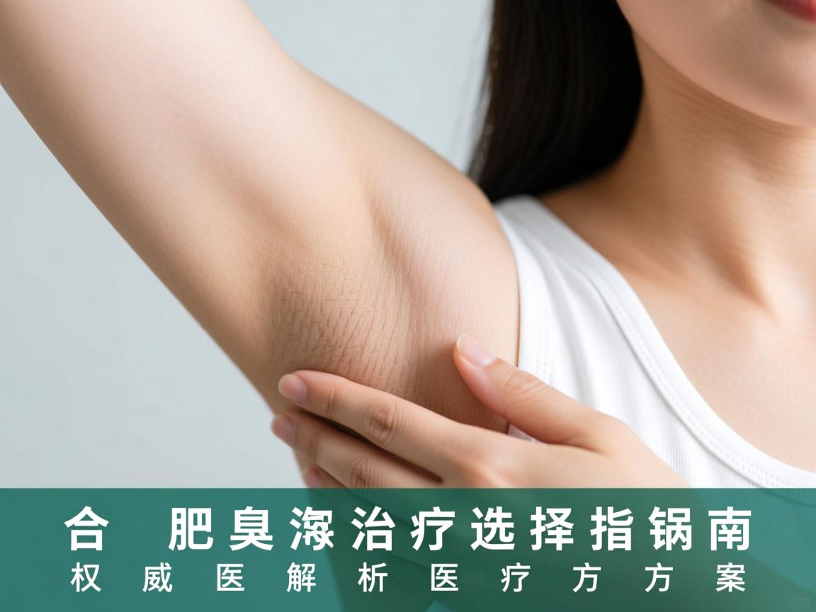 合肥腋臭治疗选择指南，权威医院解析腋臭医疗方案