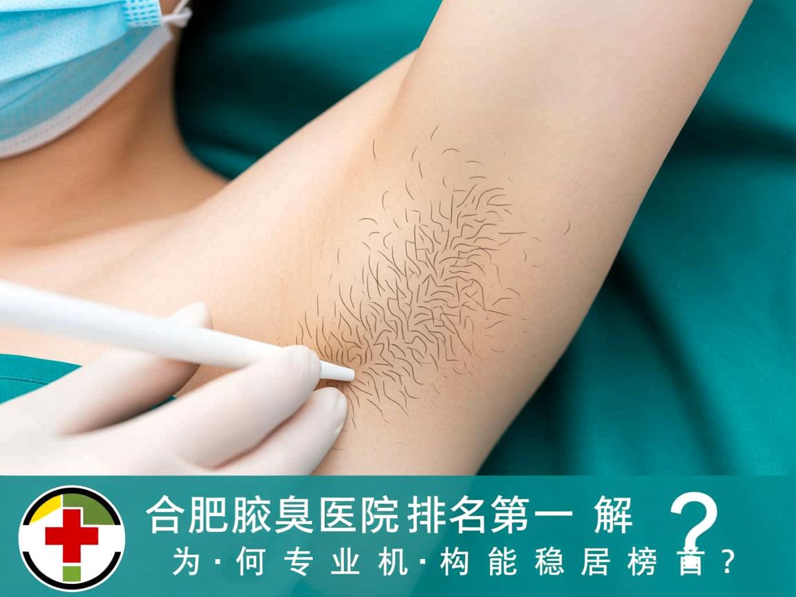 合肥腋臭医院排名第一解析，为何专业机构能稳居榜首？