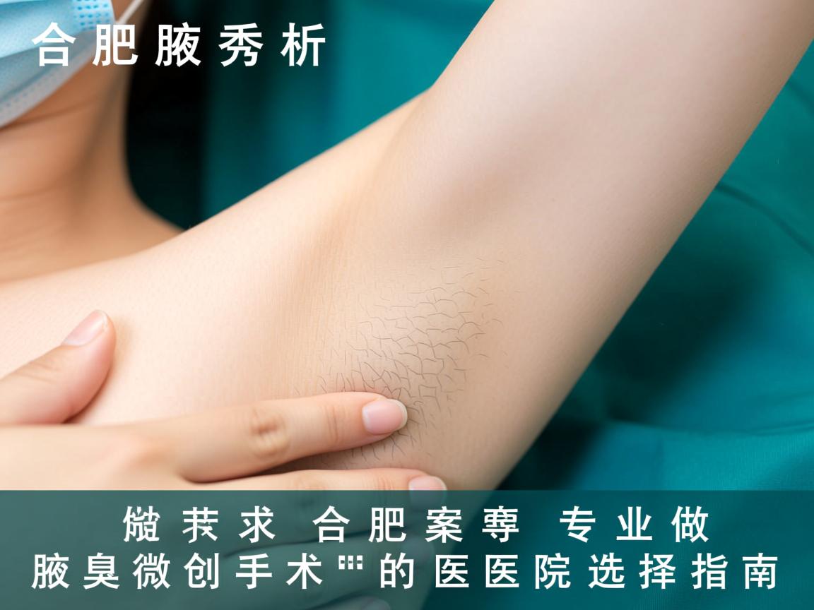 合肥腋秀解析,合肥专业做腋臭微创手术的医院选择指南 合肥腋秀解析,合肥专业做腋臭微创手术的医院选择指南