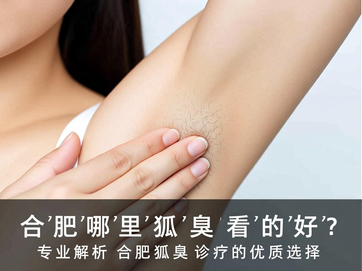 合肥哪里狐臭看的好？专业解析合肥狐臭诊疗的优质选择