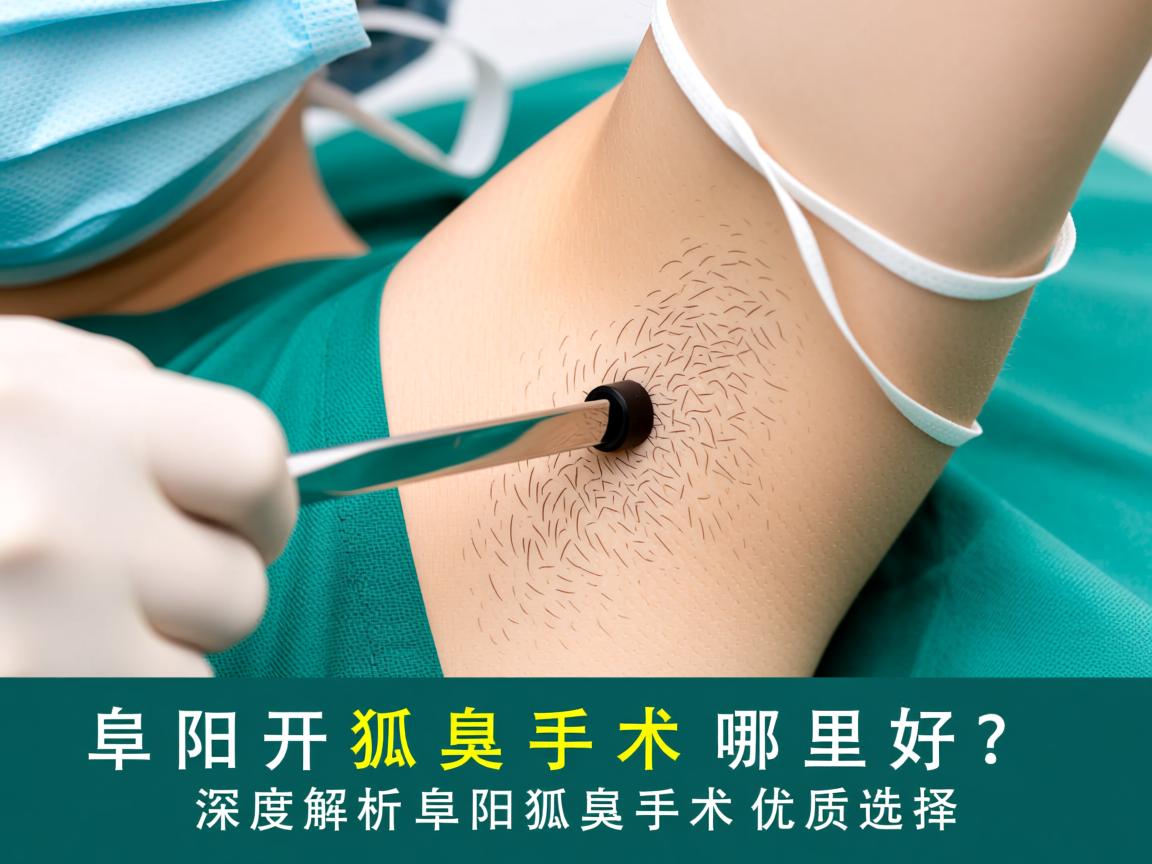阜阳开狐臭手术哪里好？深度解析阜阳狐臭手术优质选择