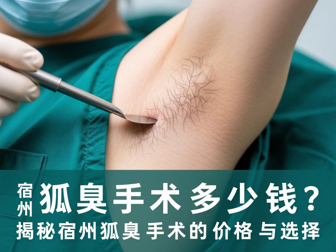宿州狐臭手术多少钱?揭秘宿州狐臭手术的价格与选择 宿州狐臭手术多少钱?揭秘宿州狐臭手术的价格与选择