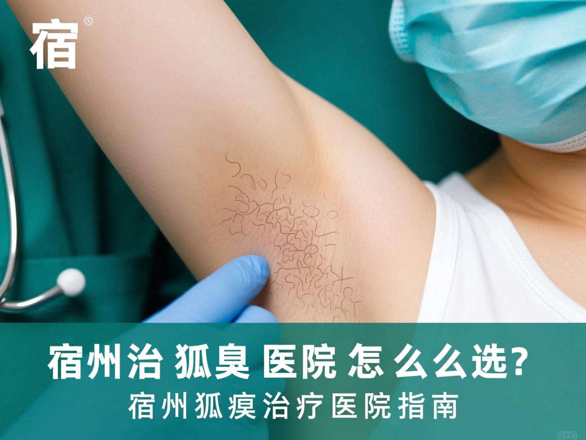 宿州治狐臭医院怎么选?宿州狐臭治疗医院指南 宿州治狐臭医院怎么选?宿州狐臭治疗医院指南