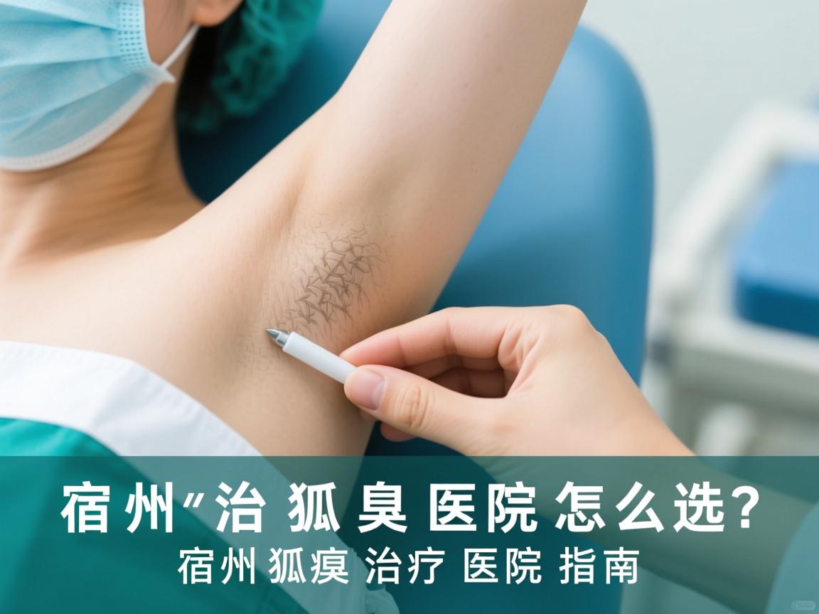 宿州治狐臭医院怎么选?宿州狐臭治疗医院指南 宿州治狐臭医院怎么选?宿州狐臭治疗医院指南