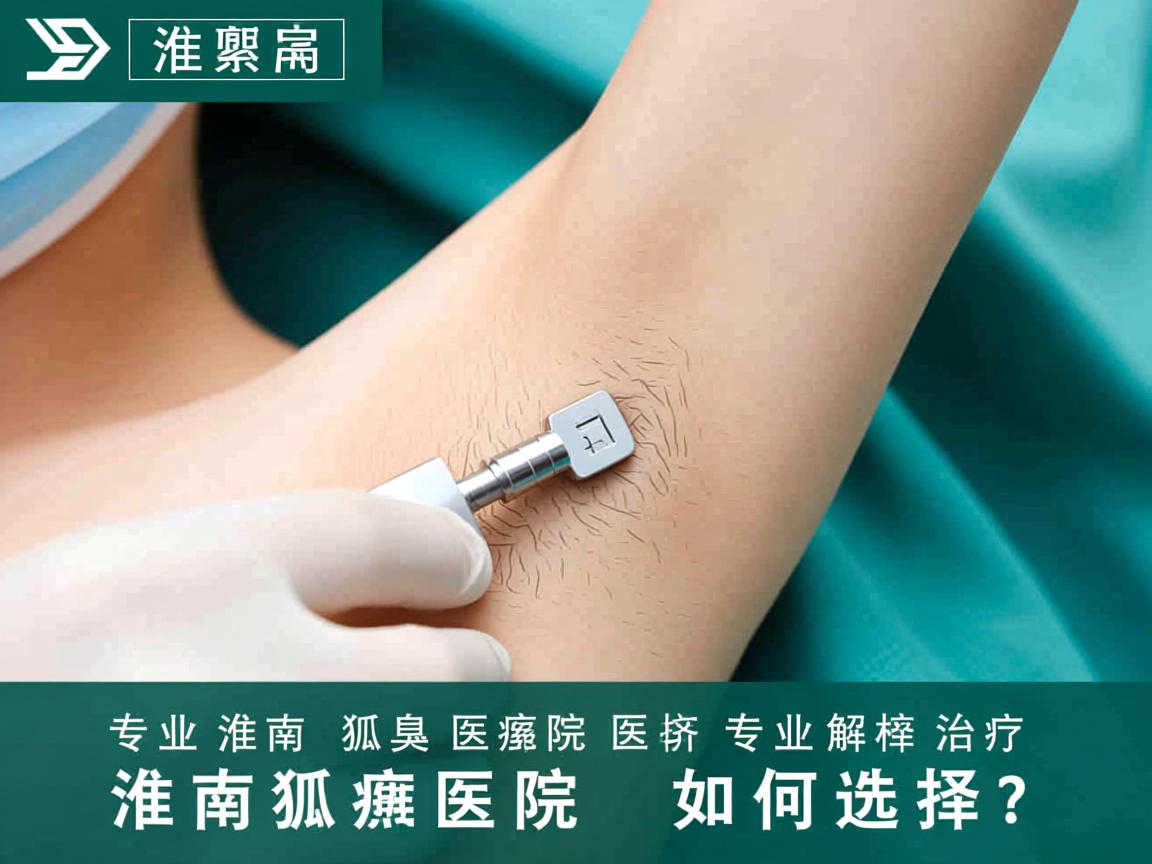 淮南狐臭医院深度解析，专业狐臭治疗，淮南狐臭医院如何选择？