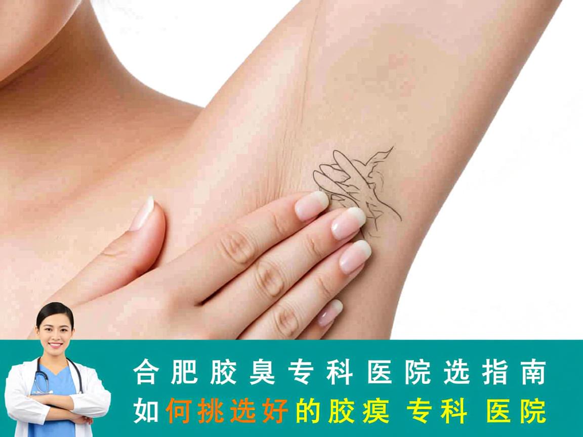 合肥腋臭专科医院选择指南，如何挑选好的腋臭专科医院