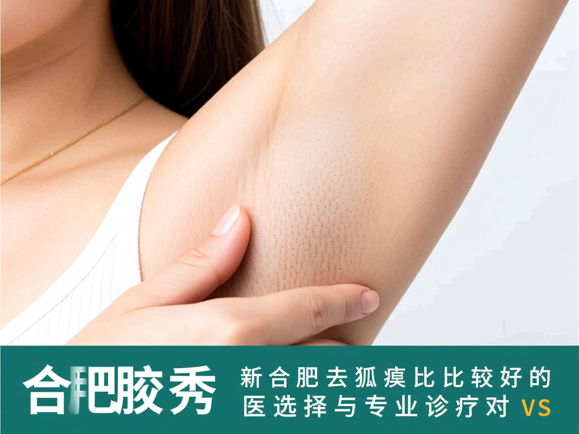 合肥腋秀解析，合肥去狐臭比较好的医院选择与专业诊疗对比