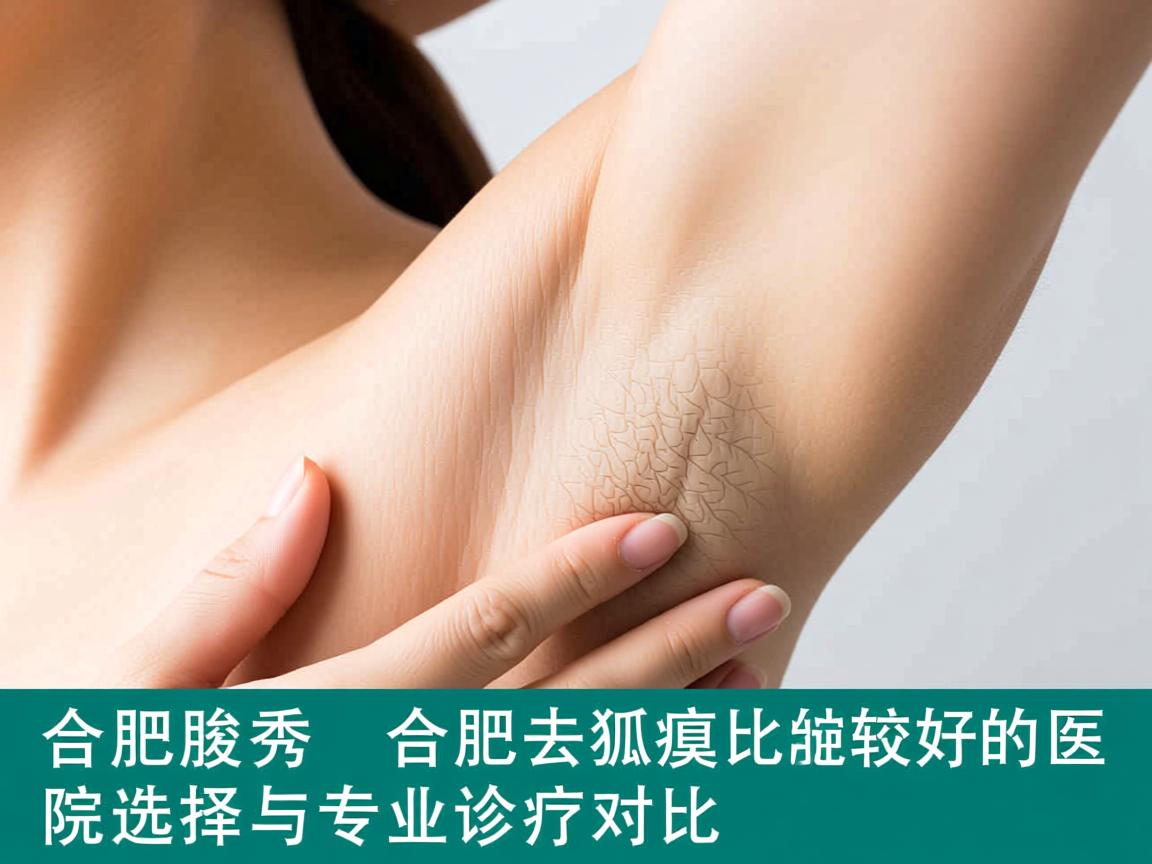 合肥腋秀解析，合肥去狐臭比较好的医院选择与专业诊疗对比