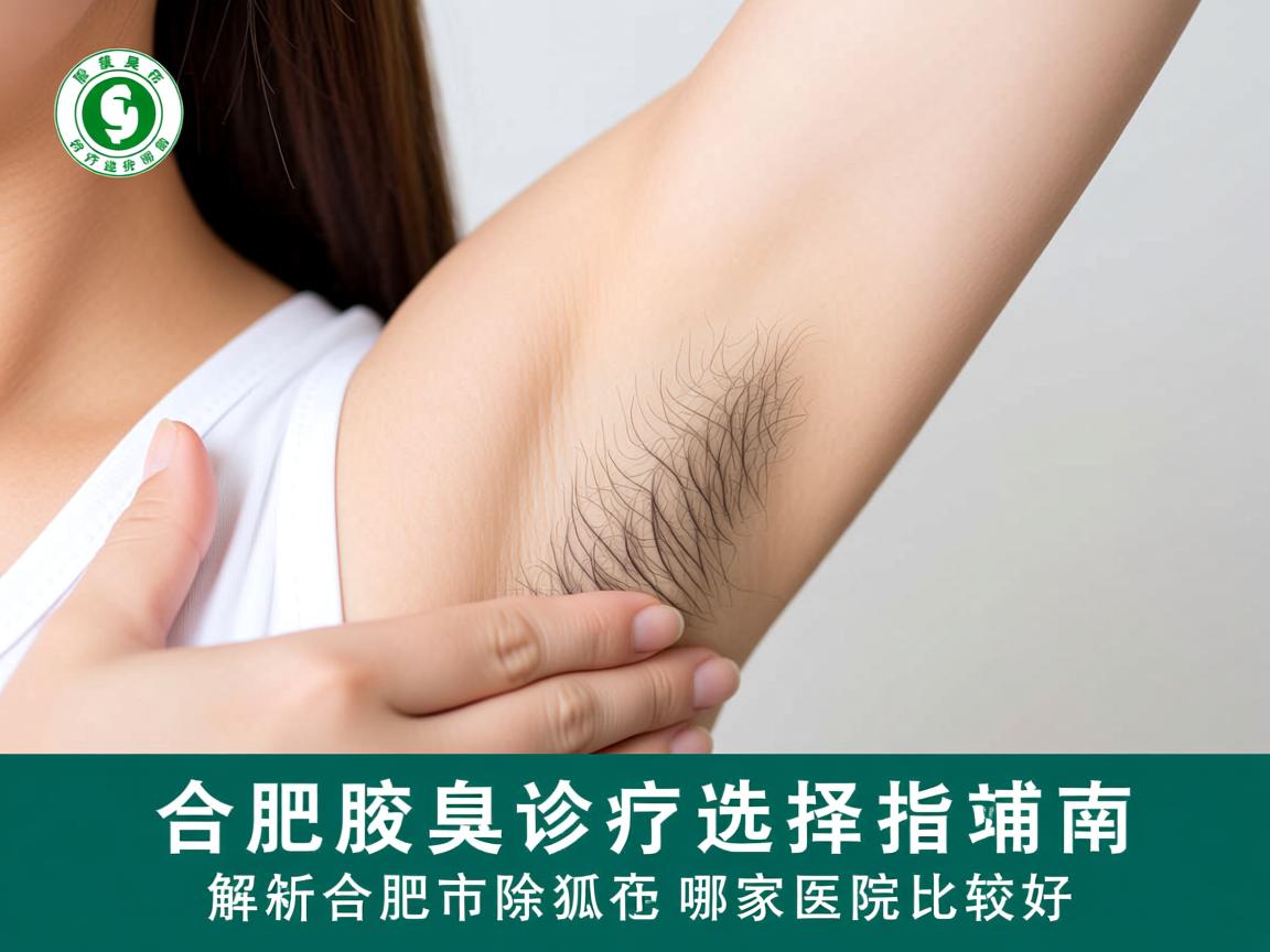 合肥腋臭诊疗选择指南，解析合肥市除狐臭哪家医院比较好