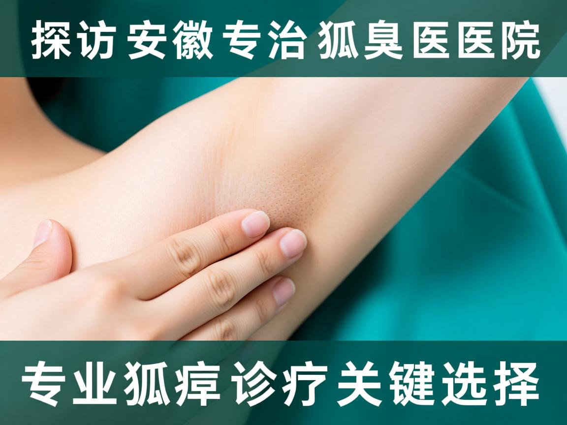 探访安徽专治狐臭医院，安徽专业狐臭诊疗的关键选择