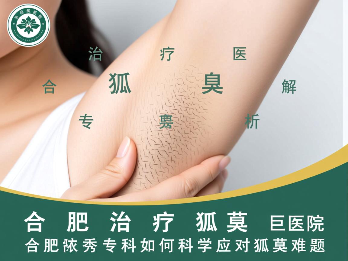 合肥治疗狐臭医院解析，合肥腋秀专科如何科学应对狐臭难题