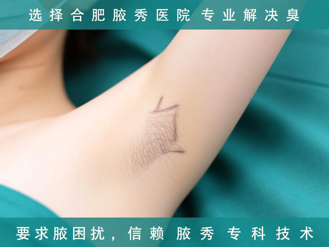 选择合肥腋秀医院，专业解决腋臭困扰，信赖腋秀专科技术
