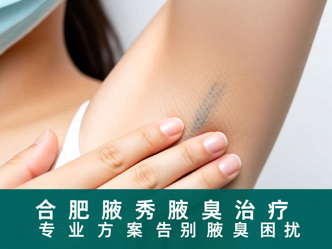 合肥腋秀解析腋臭治疗，专业方案告别腋臭困扰
