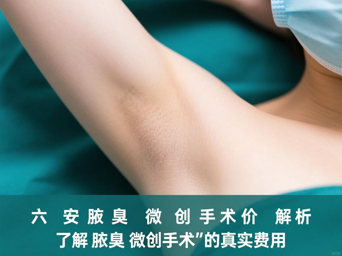 六安腋臭微创手术价格解析，了解腋臭微创手术的真实费用