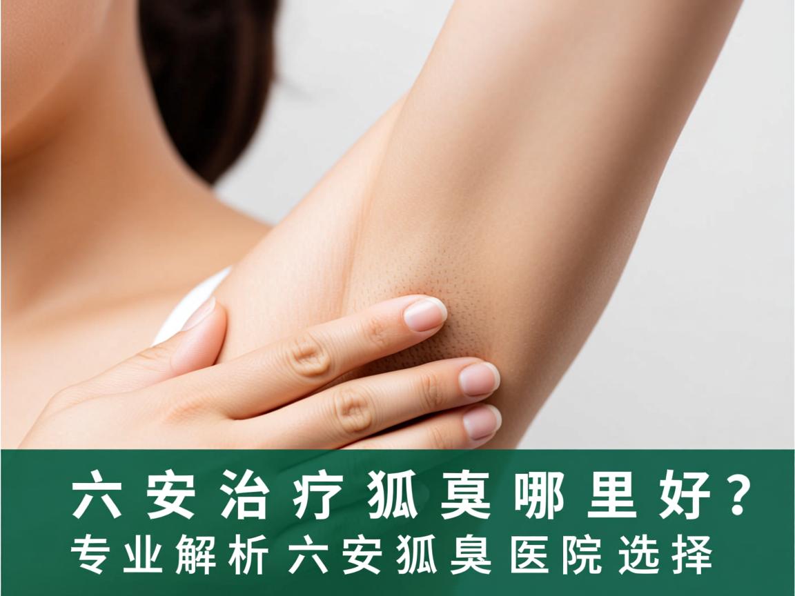 六安治疗狐臭哪里好？专业解析六安狐臭医院选择