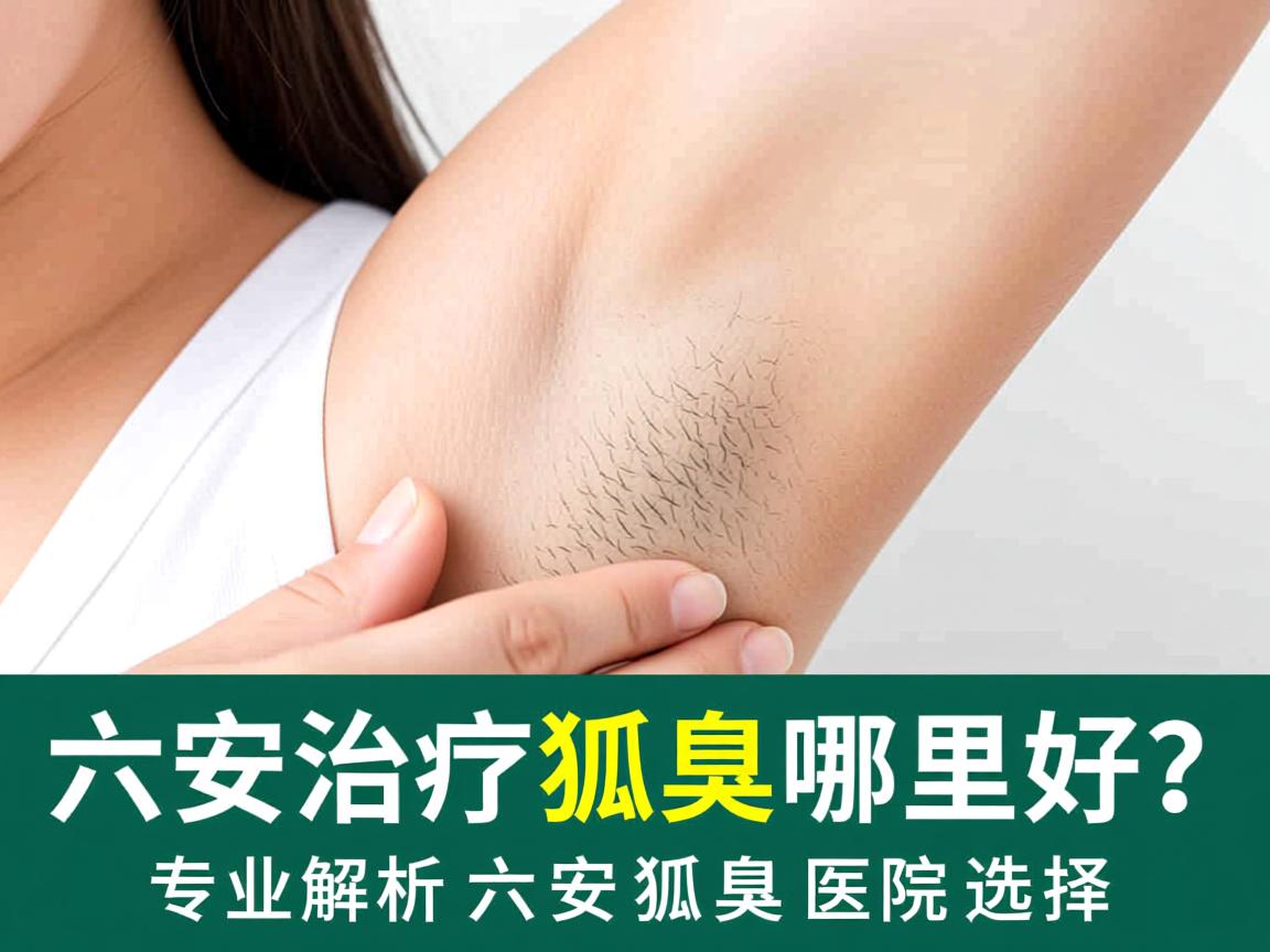 六安治疗狐臭哪里好？专业解析六安狐臭医院选择