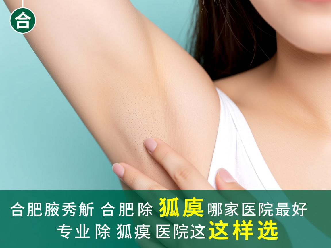 合肥腋秀解析，合肥除狐臭哪家医院最好，专业除狐臭医院这样选