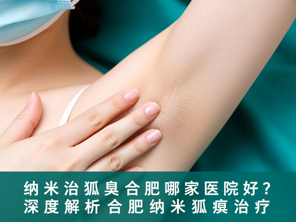 纳米治狐臭合肥哪家医院好？深度解析合肥纳米狐臭治疗