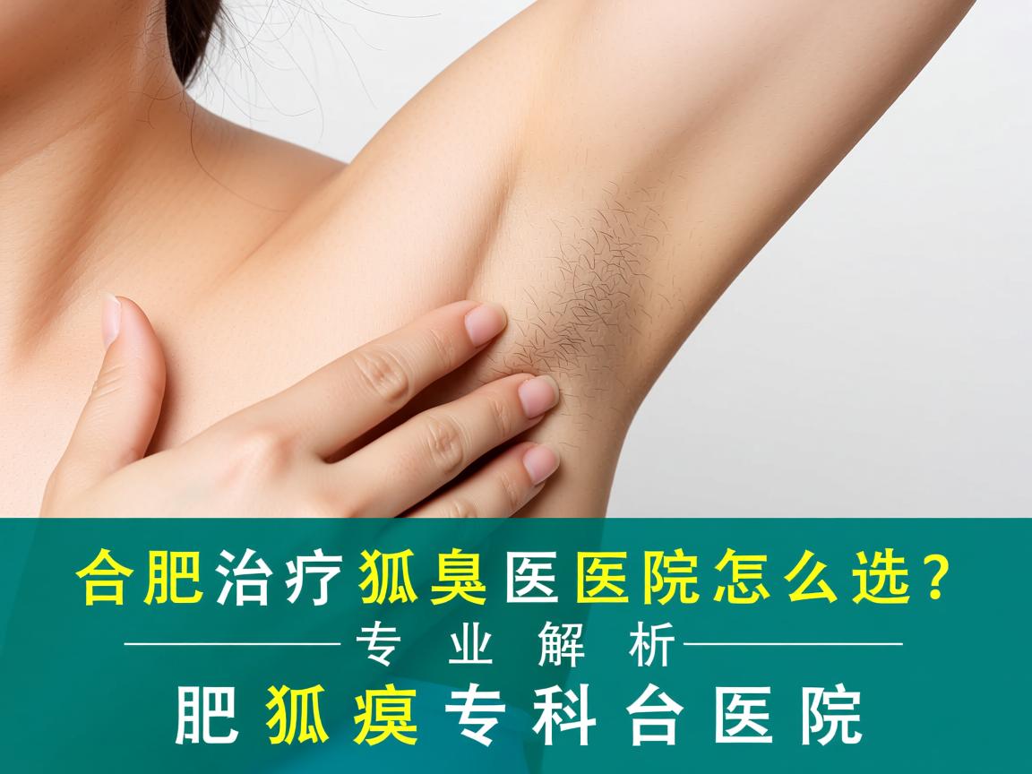 合肥治疗狐臭医院怎么选？专业解析合肥狐臭专科医院
