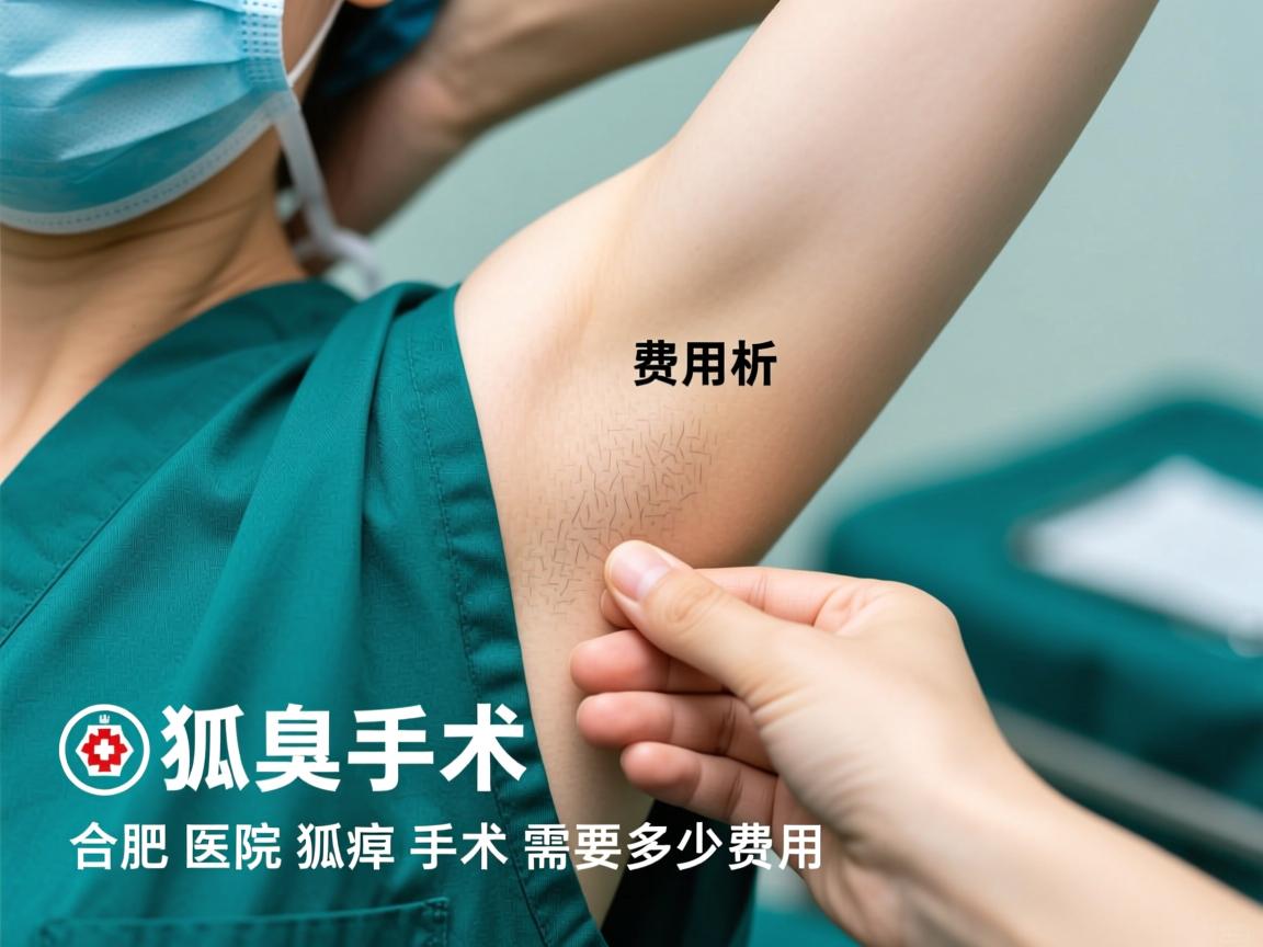 狐臭手术费用解析，合肥医院狐臭手术需要多少费用